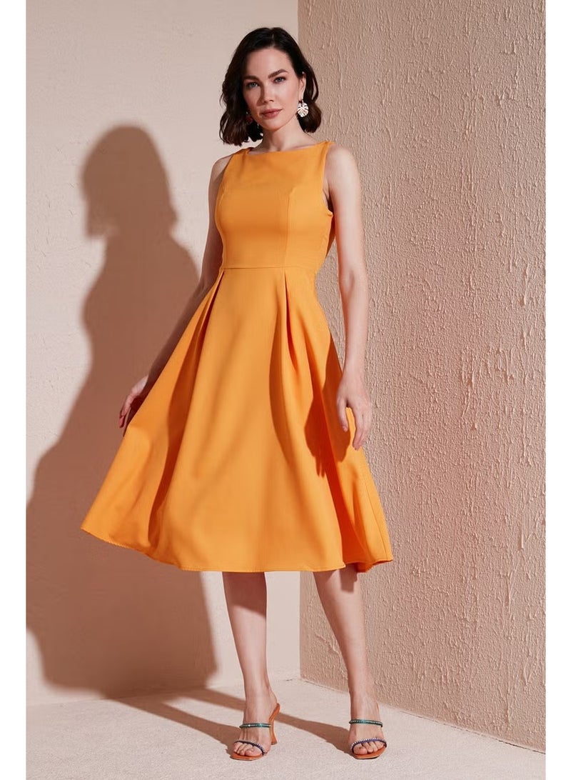 Lela Sleeveless Fit-and-Flare Dress - Image 1